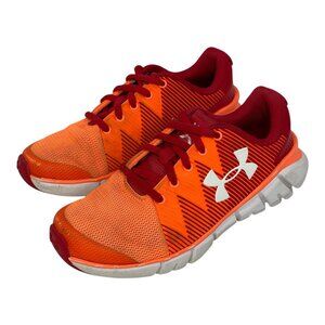 Under Armour UA Kids Boys Pre School X Level Scramjet Sneaker Red Orange Size 13
